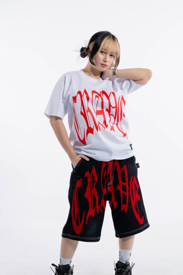 Medieval Jorts - Red