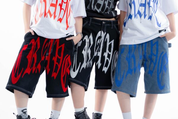 BEN08295 Medieval Jorts - Silver