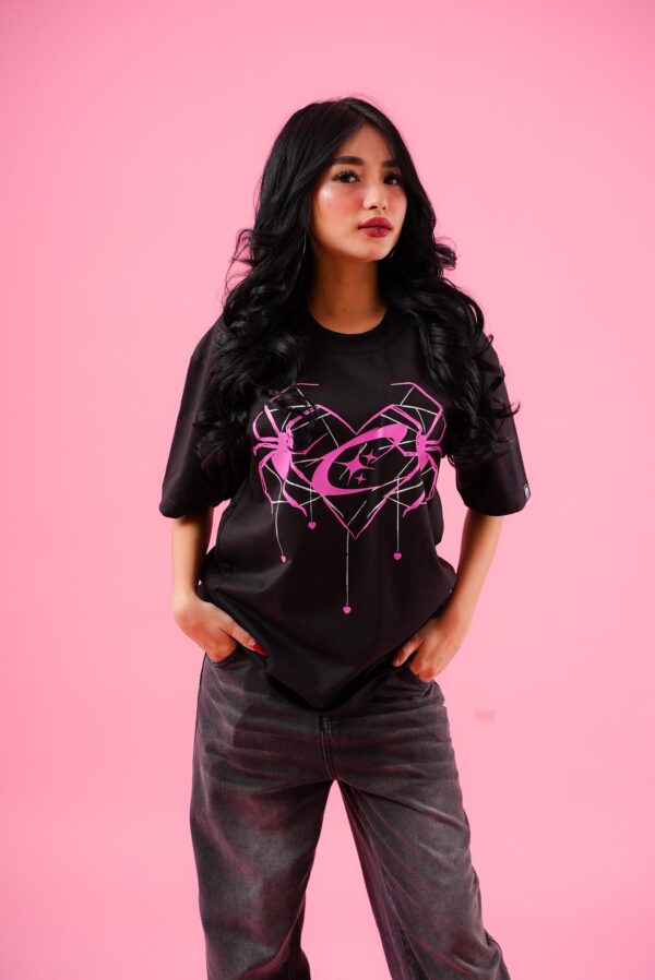 Spider Heart - Pink