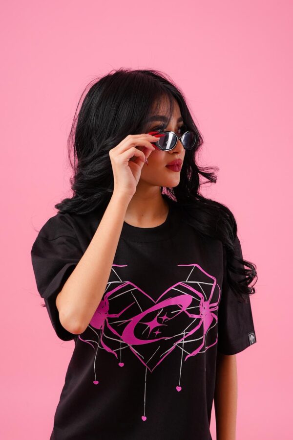 Spider Heart - Pink