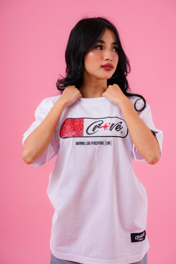 BEN03178 Love Percentage - White