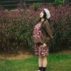 Floral Sweatshirt - Brown