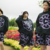 Floral Sweatshirt - Black