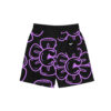Floral Sweatshort - Black