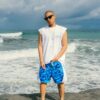 BEN04878 Summer Short - Blue