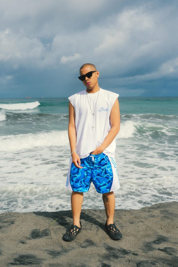 BEN04878 Summer Short - Blue