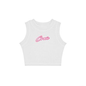 Initials Baby Tee - Pink
