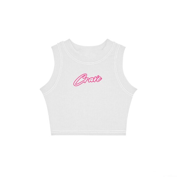 Initials Baby Tee - Pink