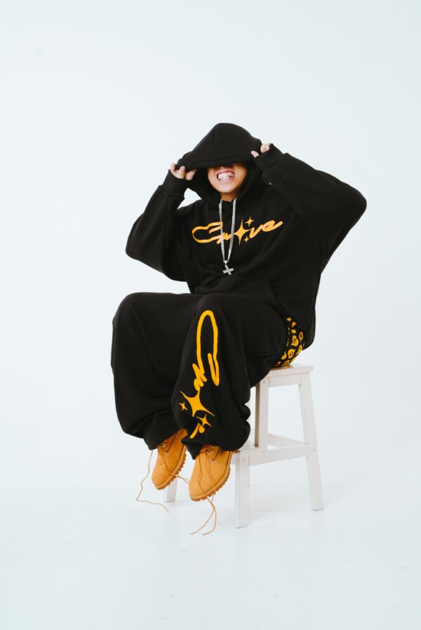BEN09139 Signature Script Hoodie