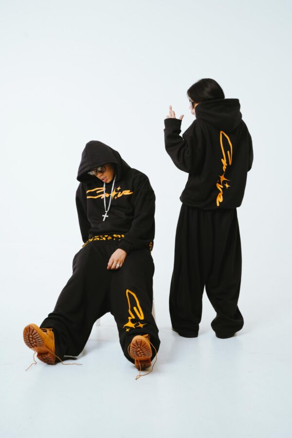 BEN09166 Signature Script Hoodie