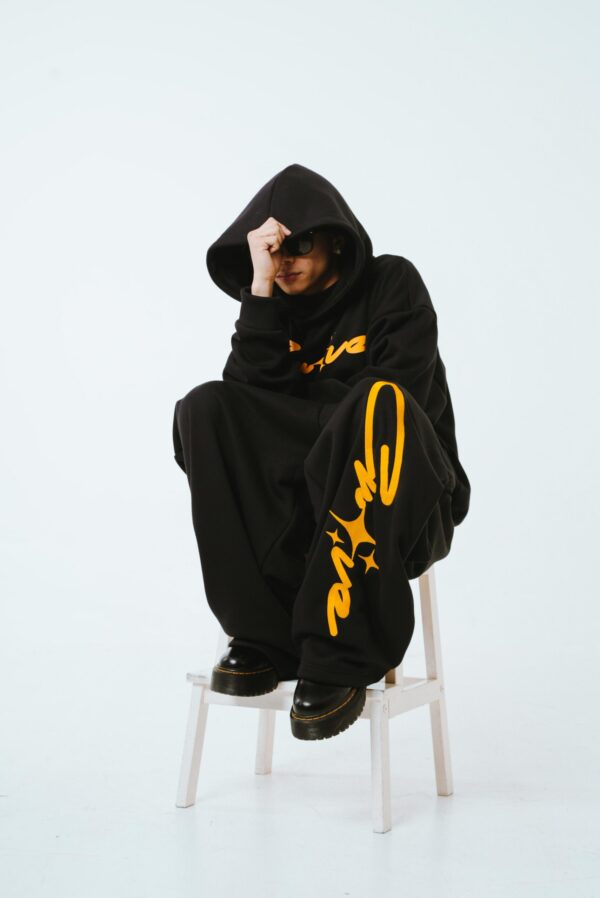 BEN09185 Signature Script Hoodie