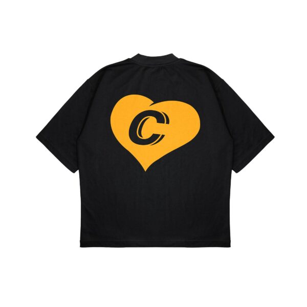 Heart-C Tee - Black