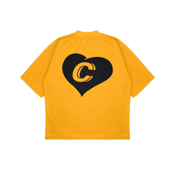 Heart-C Tee - Yellow