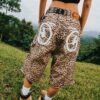 BEN00172 Leopard Jorts