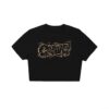 LEOPARD-BABYTEE-BLACK Leopard Baby Tee- Black