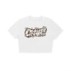 Leopard Baby Tee- White