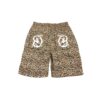 Leopard Jorts