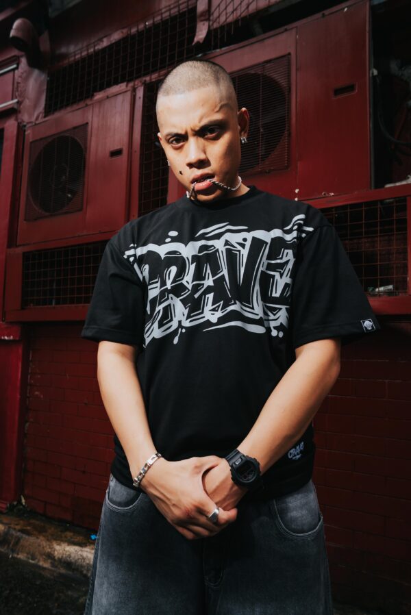 Oreo Big Print - Ash