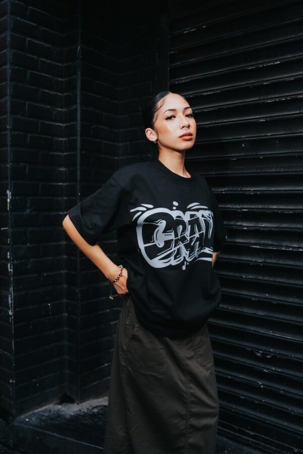 Oreo Big Print - Ash