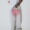 BEN02158 Bloody Roots Pants - Gray