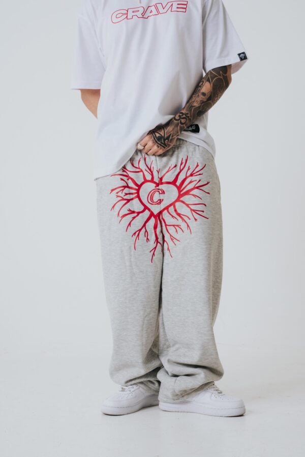 BEN02158 Bloody Roots Pants - Gray