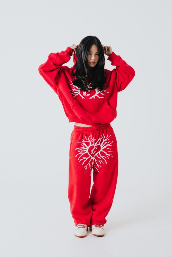 Bloody Roots Hoodie - Red