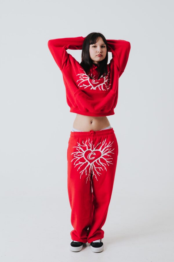 Bloody Roots Hoodie - Red