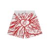 Bloody Roots Mesh Short - White