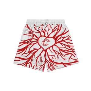 Bloody Roots Mesh Short - White