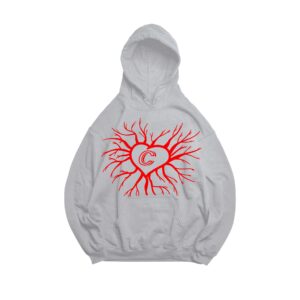 Bloody Roots Hoodie - Gray