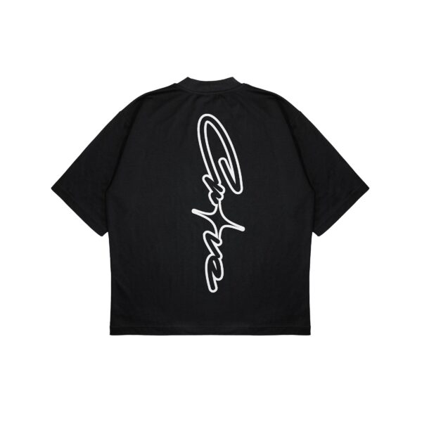 WEB-SIGNATURE-BLACK-BACK Web Signature Script Tee - Black