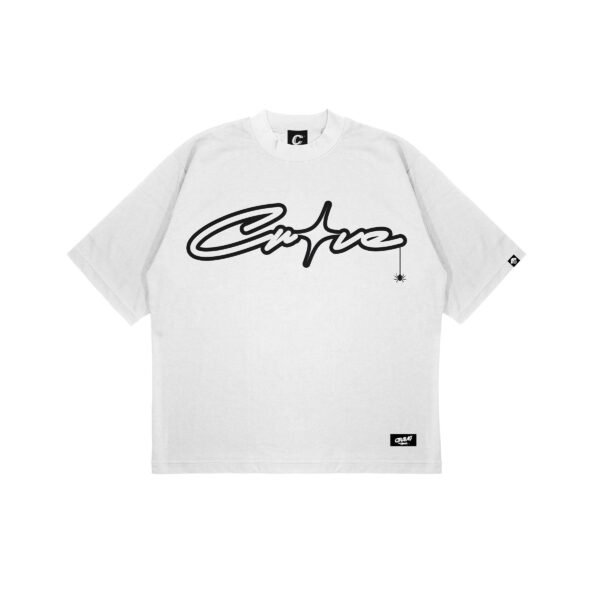 WEB-SIGNATURE-WHITE Web Signature Script Tee - White