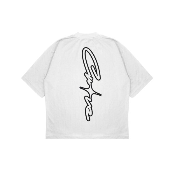 WEB-SIGNATURE-WHITE-BACK Web Signature Script Tee - White
