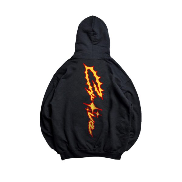 FIERY-HOODIE-back Fiery Script Hoodie