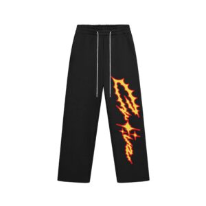 Fiery Script Baggy Pants