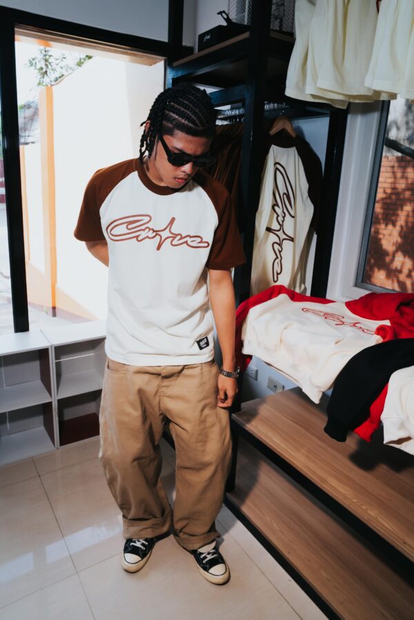 BEN05120 Raglan Tee - Brown