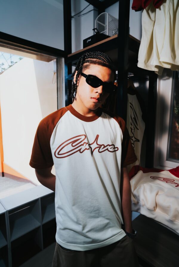 BEN05124 Raglan Tee - Brown