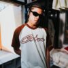 Raglan Tee - Brown