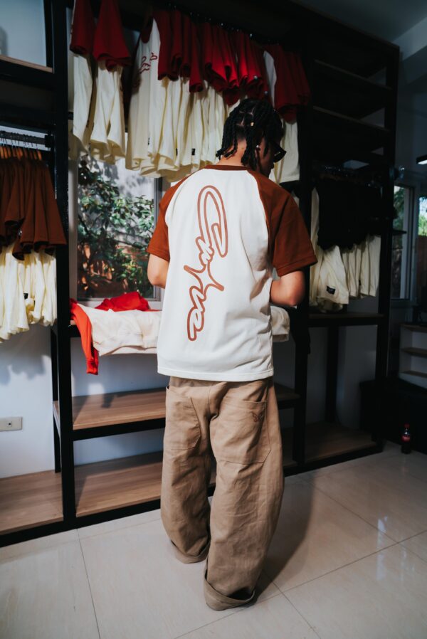 BEN05168 Raglan Tee - Brown