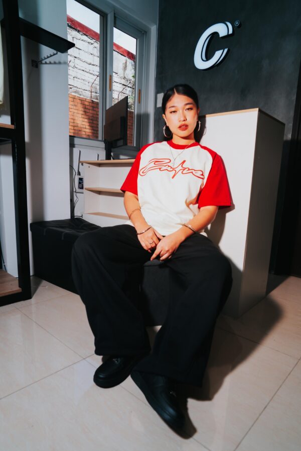 BEN05329 Raglan Tee - Red