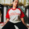 Raglan Tee - Red