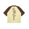 RAGLAN-BROWN-back Raglan Tee - Brown