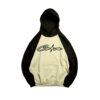 RAGLAN-HOODIE-BLACK Raglan Hoodie - Black