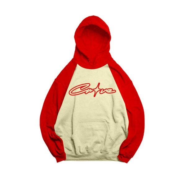 Raglan Hoodie - Red