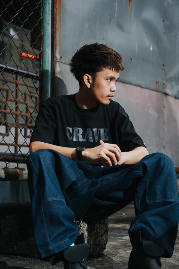 Skull Army Tee - Black