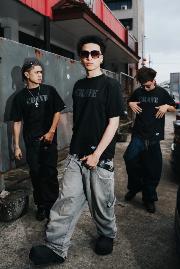 Skull Army Tee - Black