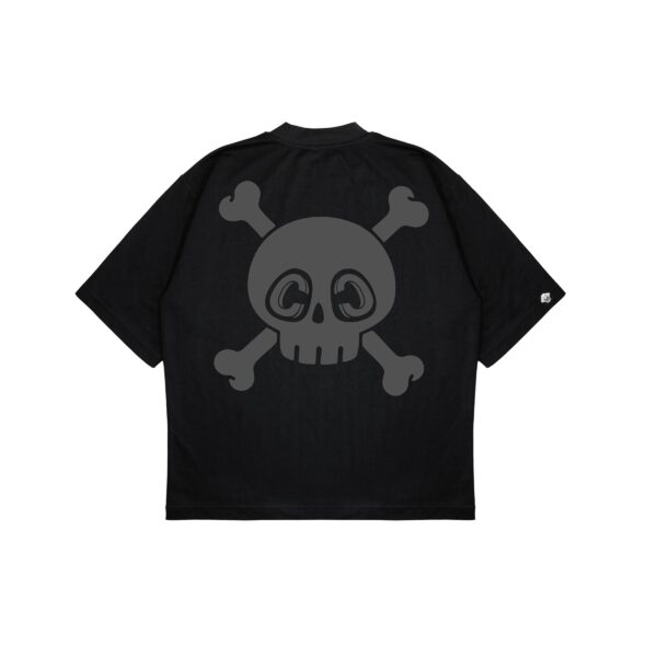 Skull Army Tee - Black
